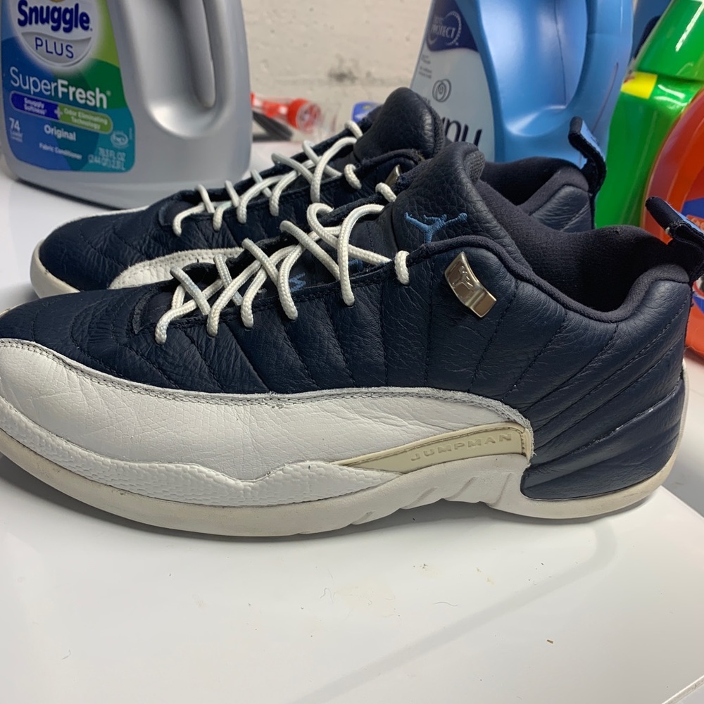 Jordan 12 low obsidian